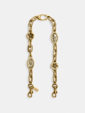 Coach Horse And Carriage Chain Strap nwt